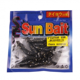 Sun Bait 컬테일 Curltail-036 (2인치 15개입)