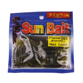 Sun Bait 컬테일 Curltail-093 (3인치 14개입)