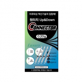 이큐피싱 원터치 Up&Down 합사 커넥터 0.2g 4개입