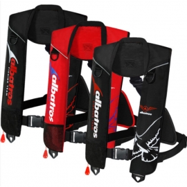 티모스포츠 알바트로스 CO2 자동팽창식 낚시용 구명조끼 3종 구명복 구명의