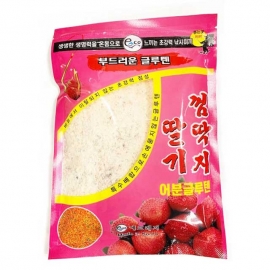 에코레져 껌딱지 딸기 어분글루텐 떡밥 미끼