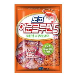 토코 어분글루텐5 대물전용 미끼떡밥