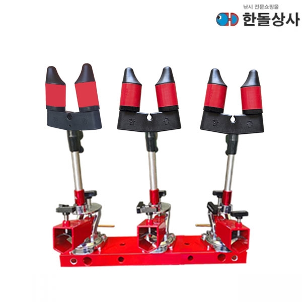 한돌상사 레일형 간편 받침틀 + 땅꽂이